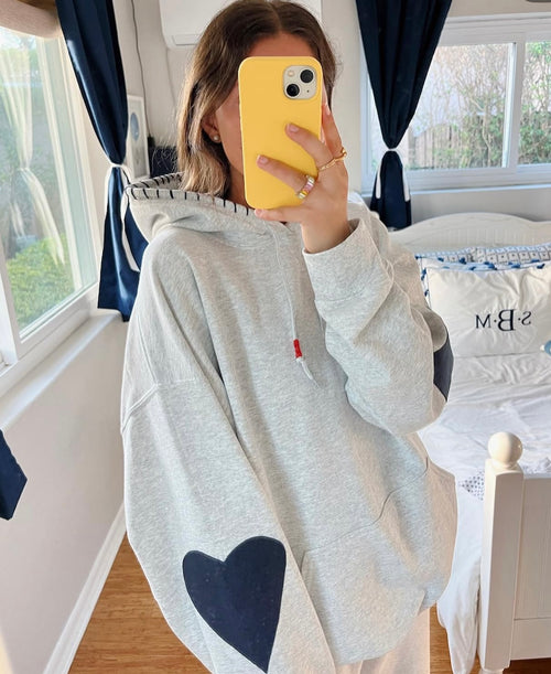Heart Patch Sweatshirt
