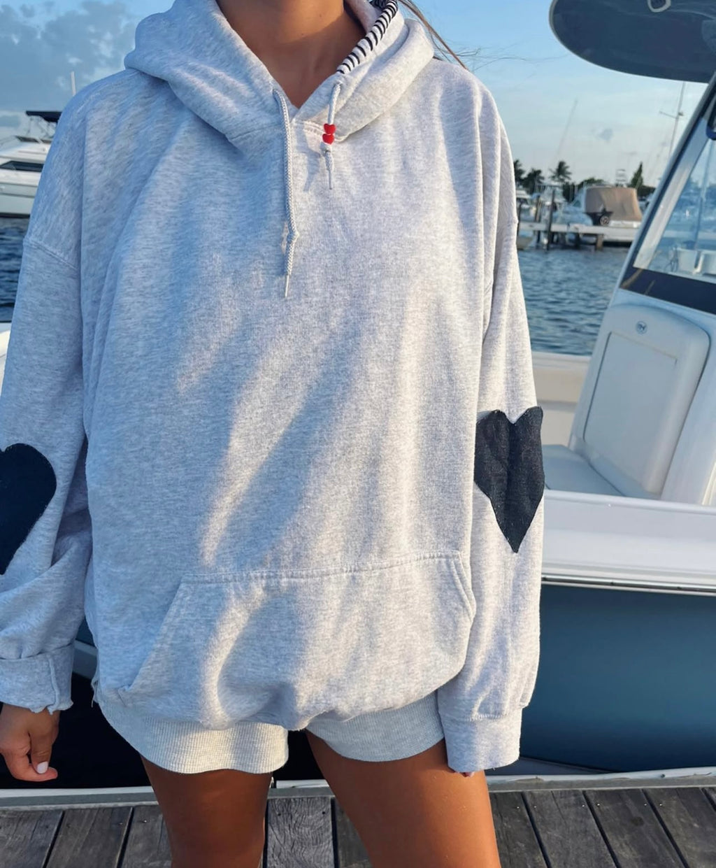 Heart Patch Sweatshirt