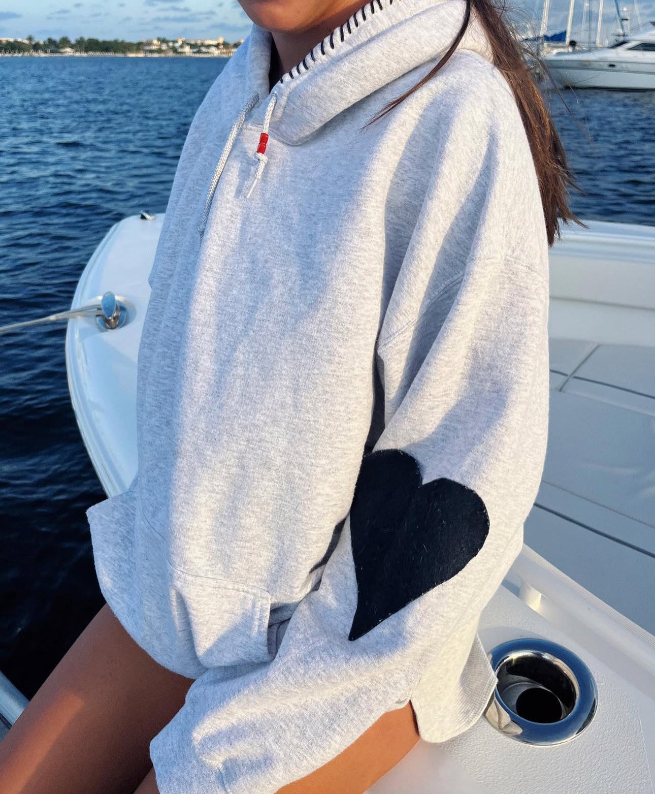 Heart Patch Sweatshirt